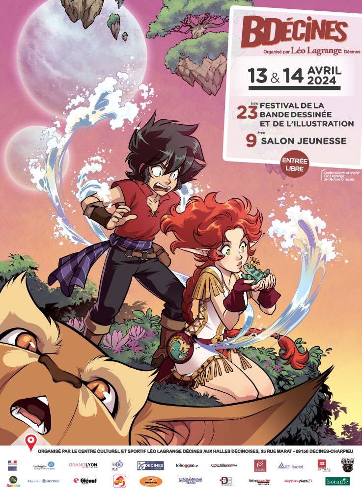 Affiche BDécines 2024
